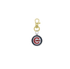 Chicago Cubs Gold Pet Tag Dog Cat Collar Charm