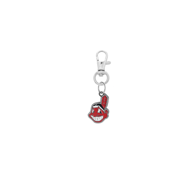 Cleveland Indians Silver Pet Tag Dog Cat Collar Charm