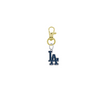 Los Angeles Dodgers Gold Pet Tag Dog Cat Collar Charm