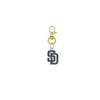 San Diego Padres Gold Pet Tag Dog Cat Collar Charm