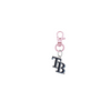 Tampa Bay Rays Style 2 Rose Gold Pet Tag Dog Cat Collar Charm
