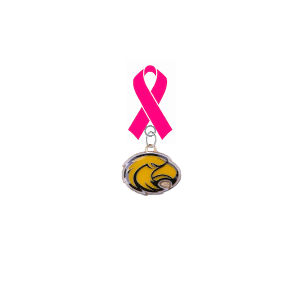 Southern Miss Golden Eagles Breast Cancer Awareness / Mothers Day Pink Ribbon Lapel Pin