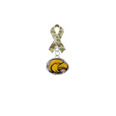 Southern Miss Golden Eagles Salute to Service Military Appreciation Camo Ribbon Lapel Pin