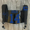 Buffalo Bills Stefon Diggs Mini Football Helmet Visor Shield Black Dark Tint w/ Clips