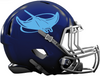 Tampa Bay Rays Custom Concept Navy Blue Mini Riddell Speed Football Helmet