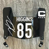 Cincinnati Bengals Tee Higgins Mini Football Helmet Visor Shield Black Dark Tint w/ Clips - PICK COLOR
