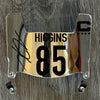 Cincinnati Bengals Tee Higgins Mini Football Helmet Visor Shield Silver Chrome Mirror w/ Clips - PICK COLOR