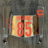 Cincinnati Bengals Tee Higgins Mini Football Helmet Visor Shield Silver Chrome Mirror w/ Clips - PICK COLOR