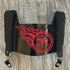 Tennessee Titans Mini Football Helmet Visor Shield Black Dark Tint w/ Clips