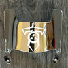 Tennessee Titans Mini Football Helmet Visor Shield Silver Chrome Mirror w/ Clips