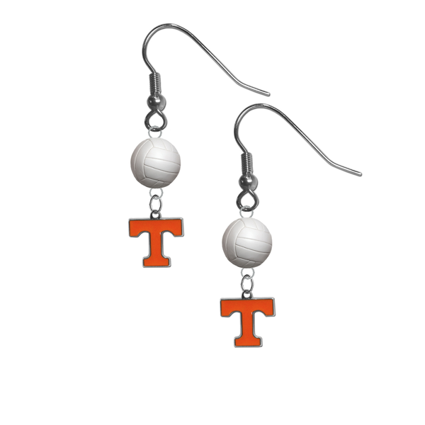 Tennessee Volunteers NCAA Volleyball Dangle Earrings