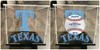 Texas Rangers Single Acrylic UV Baseball Display Case Cube w/ Ball Holder