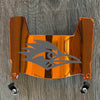 Texas San Antonio Roadrunners Mini Football Helmet Visor Shield Orange Chrome Mirror w/ Clips