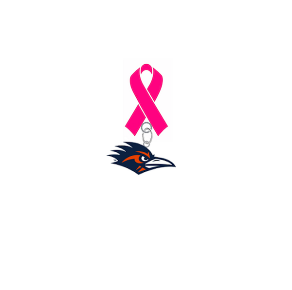 Texas San Antonio Roadrunners Breast Cancer Awareness / Mothers Day Pink Ribbon Lapel Pin