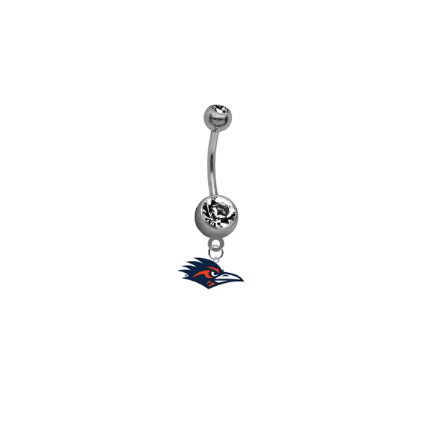 Texas San Antonio Roadrunners NCAA College Belly Button Navel Ring