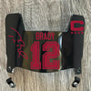 Tampa Bay Buccaneers Tom Brady Mini Football Helmet Visor Shield Black Dark Tint w/ Clips