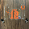 Tampa Bay Buccaneers Tom Brady Mini Football Helmet Visor Shield Clear w/ Clips