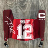 Tampa Bay Buccaneers Tom Brady Mini Football Helmet Visor Shield Red Chrome Mirror w/ Clips