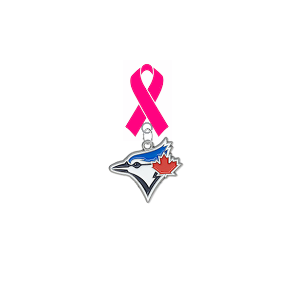 Toronto Blue Jays MLB Breast Cancer Awareness / Mothers Day Pink Ribbon Lapel Pin