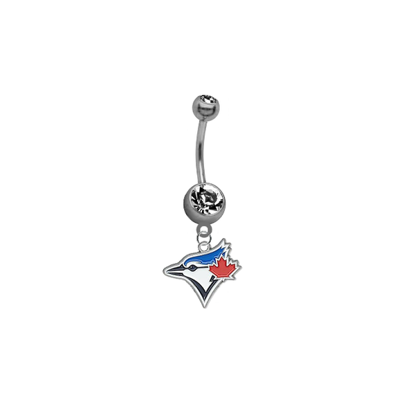 Toronto Blue Jays MLB Baseball Belly Button Navel Ring