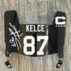 Kansas City Chiefs Travis Kelce Mini Football Helmet Visor Shield Black Dark Tint w/ Clips