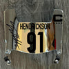 Cincinnati Bengals Trey Hendrickson Mini Football Helmet Visor Shield Silver Chrome Mirror w/ Clips - PICK COLOR
