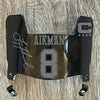 Dallas Cowboys Troy Aikman Mini Football Helmet Visor Shield Black Dark Tint w/ Clips