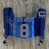 Dallas Cowboys Troy Aikman Mini Football Helmet Visor Shield Blue Chrome Mirror w/ Clips