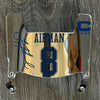 Dallas Cowboys Troy Aikman Mini Football Helmet Visor Shield Silver Chrome Mirror w/ Clips