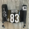 Cincinnati Bengals Tyler Boyd Mini Football Helmet Visor Shield Black Dark Tint w/ Clips - PICK COLOR