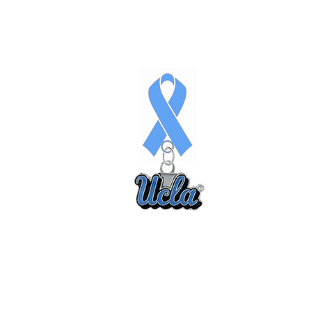 UCLA Bruins Prostate Cancer Awareness / Fathers Day Light Blue Ribbon Lapel Pin