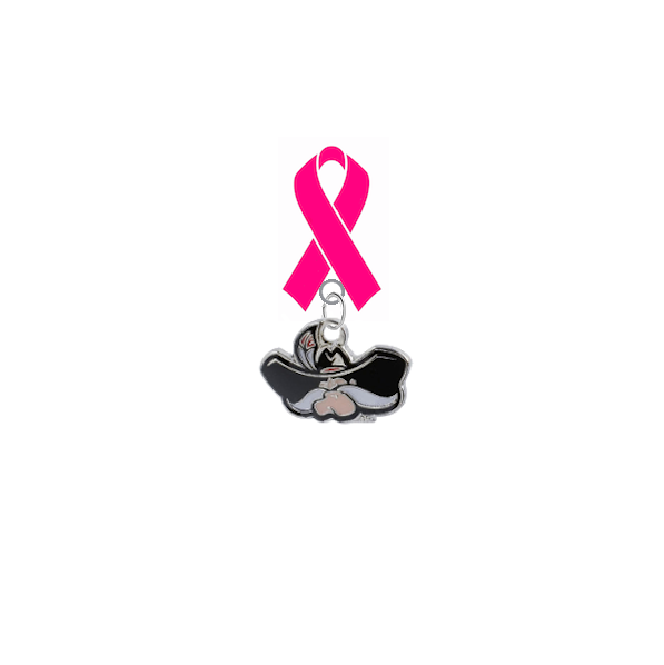 UNLV Runnin Rebels Breast Cancer Awareness / Mothers Day Pink Ribbon Lapel Pin