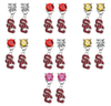 USC Southern California Trojans 2 NCAA Swarovski Crystal Stud Rhinestone Earrings