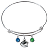 Vancouver Canucks NHL Expandable Wire Bangle Charm Bracelet