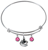 Vancouver Canucks NHL Expandable Wire Bangle Charm Bracelet