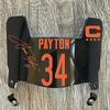Chicago Bears Walter Payton Mini Football Helmet Visor Shield Black Dark Tint w/ Clips
