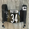 Chicago Bears Walter Payton Mini Football Helmet Visor Shield Black Dark Tint w/ Clips
