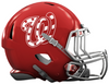 Washington Nationals Custom Concept Red Mini Riddell Speed Football Helmet