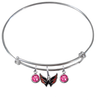 Washington Capitals NHL Expandable Wire Bangle Charm Bracelet