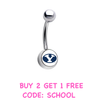 BYU Brigham Young Cougars Classic Style 7/16