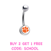 Clemson Tigers Classic Style 7/16